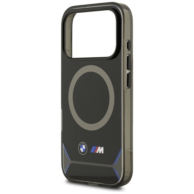 BMW M IML Metal Buttons &amp  Logo MagSafe Case for iPhone 17 Pro - Blue 5