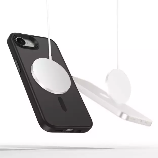Tech-Protect MagMat MagSafe iPhone 16e Case - Matte Black 5
