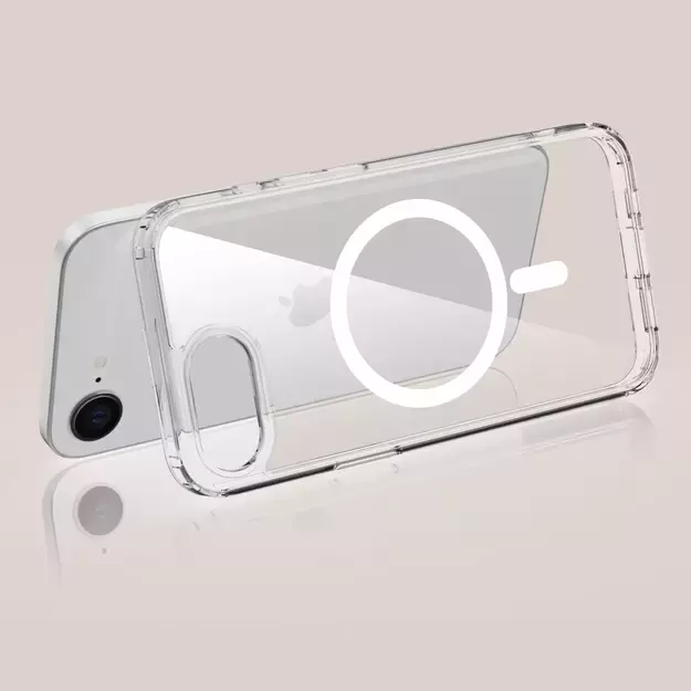 Tech-Protect FlexAir Hybrid MagSafe iPhone 16e Case - Clear 2