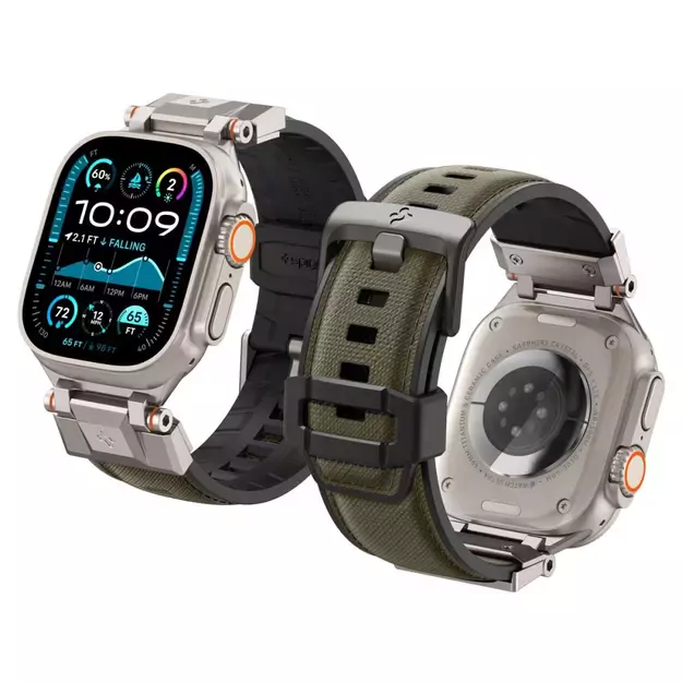 Spigen DuraPro Armor Strap for Apple Watch 44 / 45 / 46 / 49 mm - Green 26