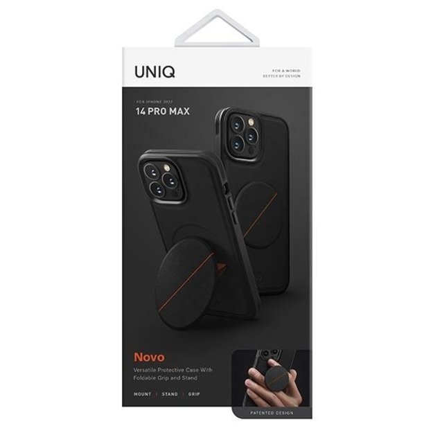 Uniq Novo Case for iPhone 14 Pro Max - Black 7