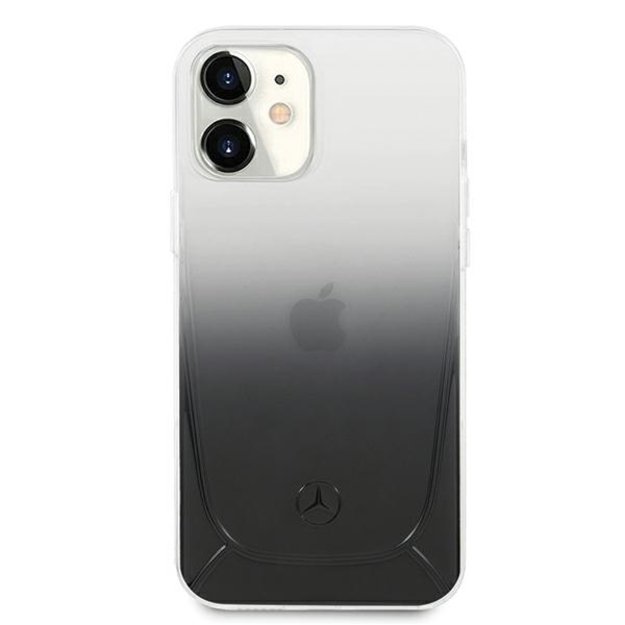 Mercedes MEHCP12SARGBK iPhone 12 mini 5,4  czarny/black hardcase Transparent Line 2