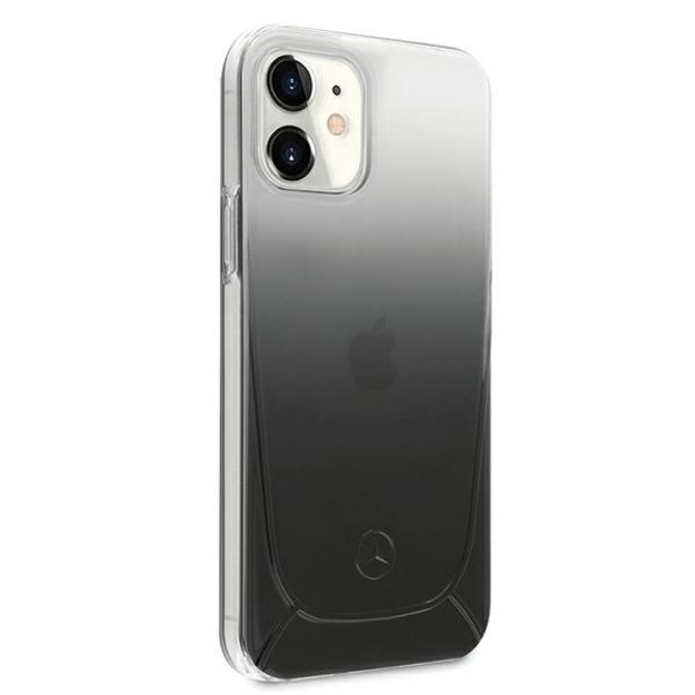 Mercedes MEHCP12SARGBK iPhone 12 mini 5,4  czarny/black hardcase Transparent Line 3