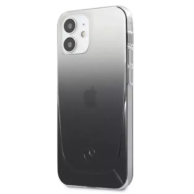 Mercedes MEHCP12SARGBK iPhone 12 mini 5,4  czarny/black hardcase Transparent Line 7
