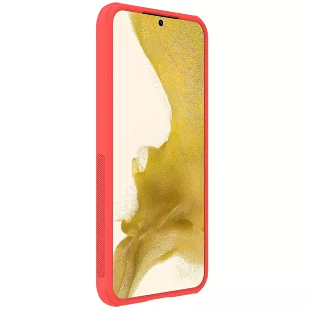 Nillkin Super Frosted Shield Pro case for Samsung Galaxy S23+ armored cover + phone stand red 5