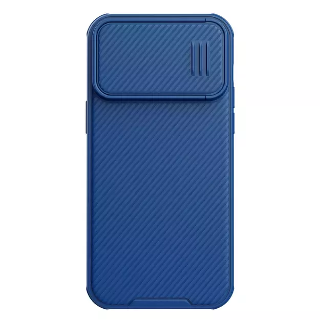 Nillkin CamShield S Case iPhone 14 Pro Max Armored Cover Camera Protector Blue