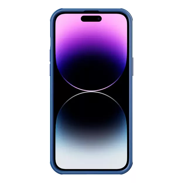 Nillkin CamShield S Case iPhone 14 Pro Max Armored Cover Camera Protector Blue 3