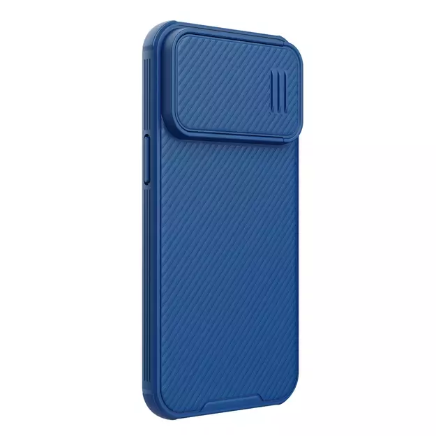 Nillkin CamShield S Case iPhone 14 Pro Max Armored Cover Camera Protector Blue 1