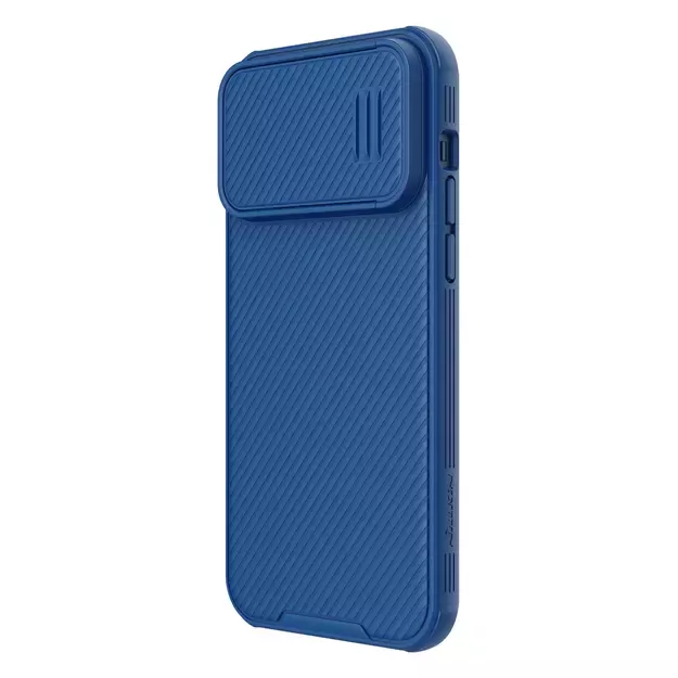 Nillkin CamShield S Case iPhone 14 Pro Max Armored Cover Camera Protector Blue 2