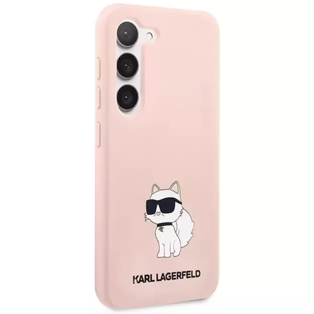 Karl Lagerfeld KLHCS23SSNCHBCP S23 S911 hardcase pink/pink Silicone Choupette 2
