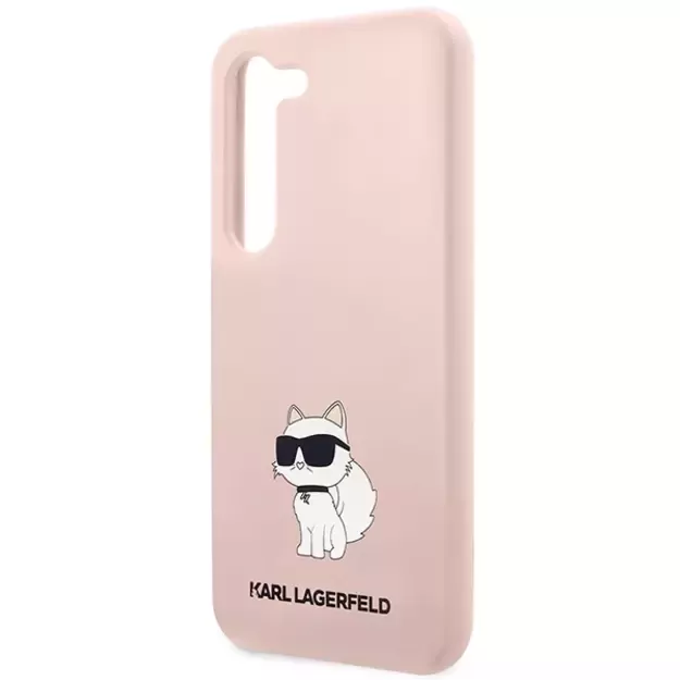 Karl Lagerfeld KLHCS23SSNCHBCP S23 S911 hardcase pink/pink Silicone Choupette 4