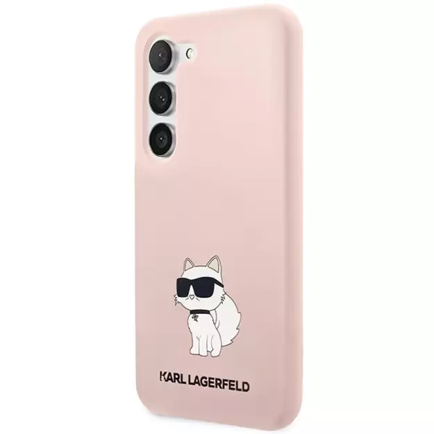 Karl Lagerfeld KLHCS23SSNCHBCP S23 S911 hardcase pink/pink Silicone Choupette 14