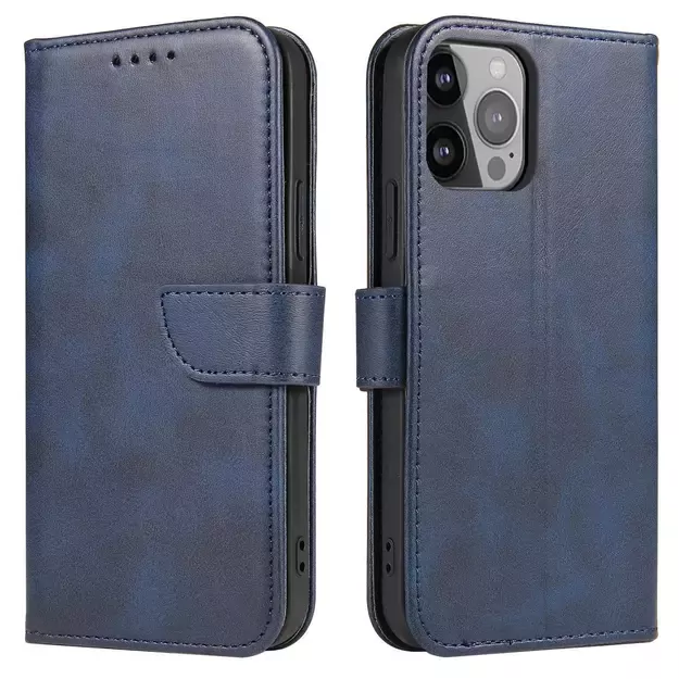 Magnet Case with Flip for iPhone 16e - Blue