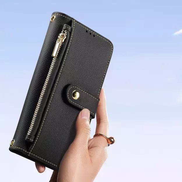 Dux Ducis Lawa Leather Case for iPhone 15 Pro - Black 9