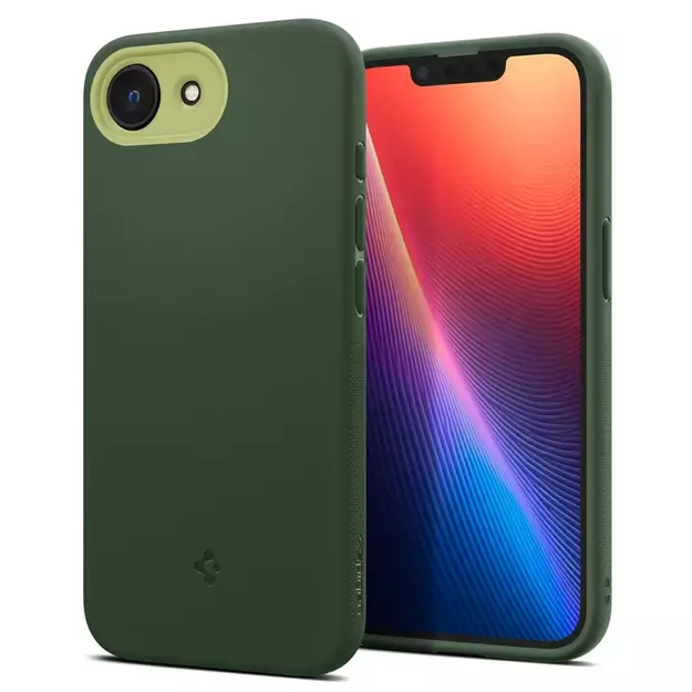 Spigen Nano Pop MagSafe iPhone 16e Case - Matte Green