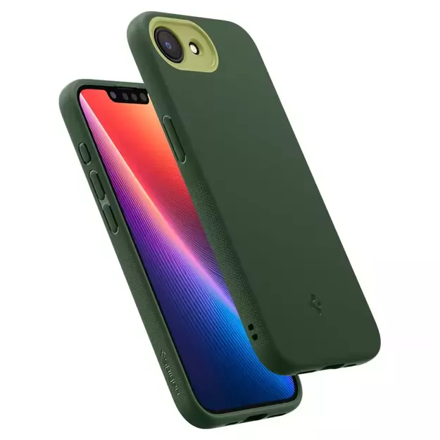 Spigen Nano Pop MagSafe iPhone 16e Case - Matte Green 7