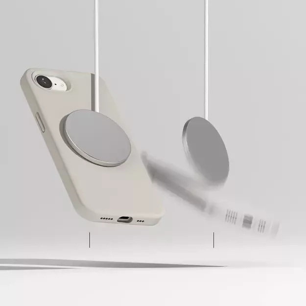 Ringke Silicone Magsafe iPhone 16e Case - Beige 11