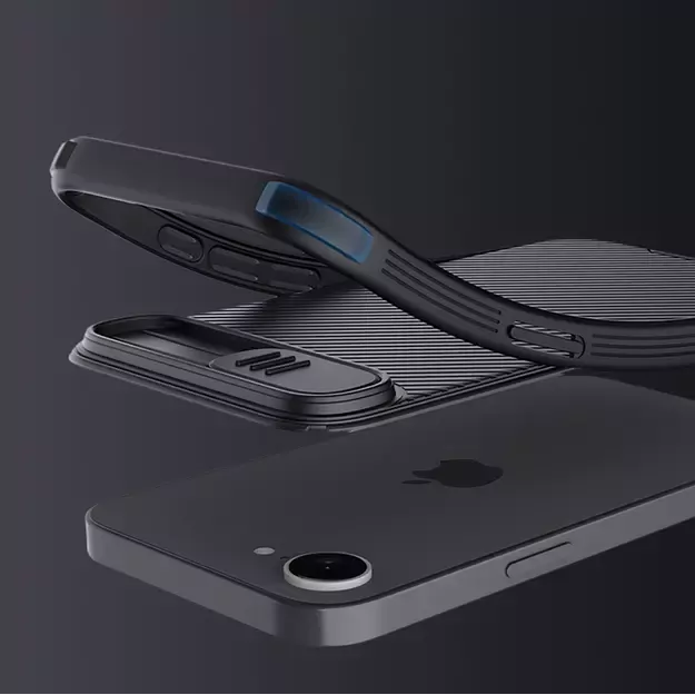 Nillkin CamShield Pro Magnetic Case for iPhone 16e - Black 9