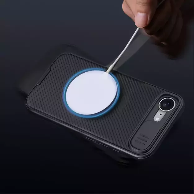 Nillkin CamShield Pro Magnetic Case for iPhone 16e - Black 14