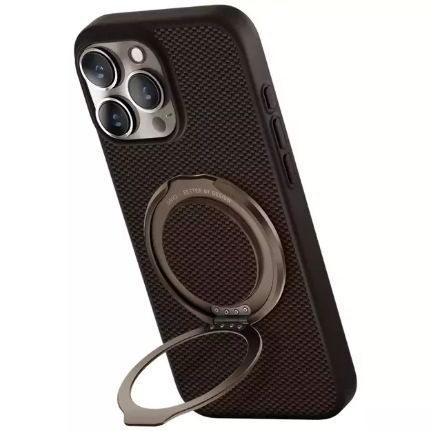 Uniq Keva Air Magclick Charging GripFit Case for iPhone 16 Pro Max - Brown 1