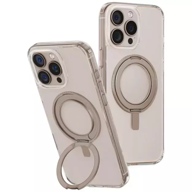 Uniq Swivix 360 Rotating Kickstand Case for iPhone 16 Pro Max - Gold
