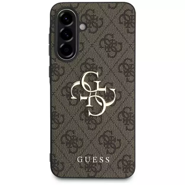Guess Big 4G Logo Classic Logo Case for Samsung Galaxy A36 - Brown 1