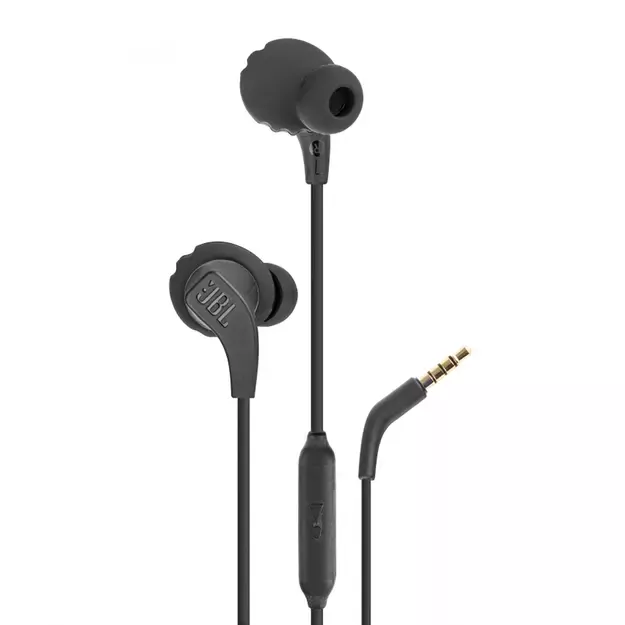 JBL Endurance Run 2 Waterproof Wired Headphones - Black