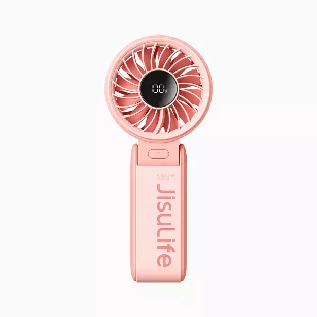 Jisulife Handheld Fan Life7 3600mAh Portable USB Fan - Pink 18