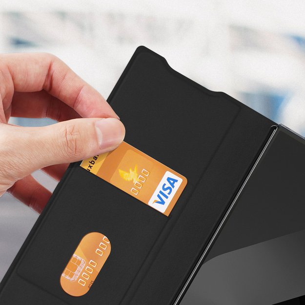 Dux Ducis Brill Case for Samsung Galaxy Z Fold7 with Magnetic Closure - Black 6