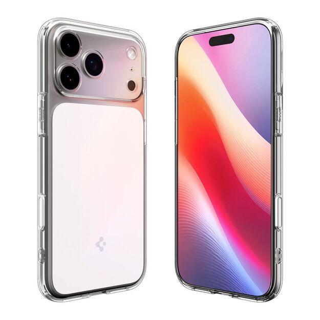 Spigen Ultra Hybrid &quot T&quot  MagSafe Case for iPhone 17 Pro - Clear and White 6