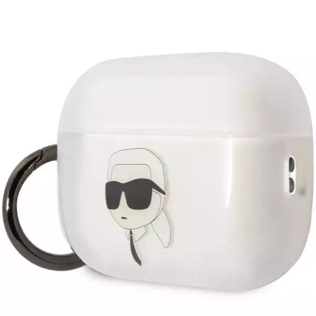 Karl Lagerfeld KLAP2HNIKTCT Airpods Pro 2 cover transparent Ikonik Karl Lagerfeld 2
