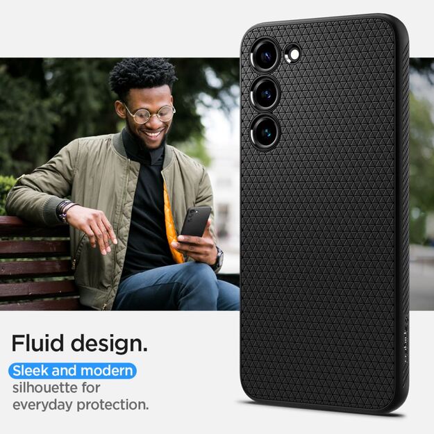 Spigen Liquid Air Case for Samsung Galaxy S23 - Matte Black 43