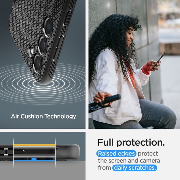 Spigen Liquid Air Case for Samsung Galaxy S23 - Matte Black 42