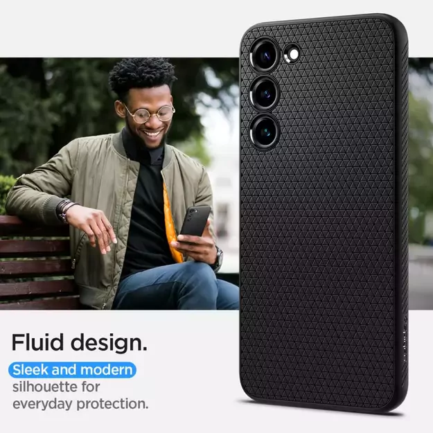 Spigen Liquid Air Case for Samsung Galaxy S23 - Matte Black 21