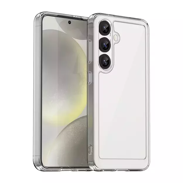 Outer Space Case with Gel Frame for Xiaomi Poco X7 - Transparent