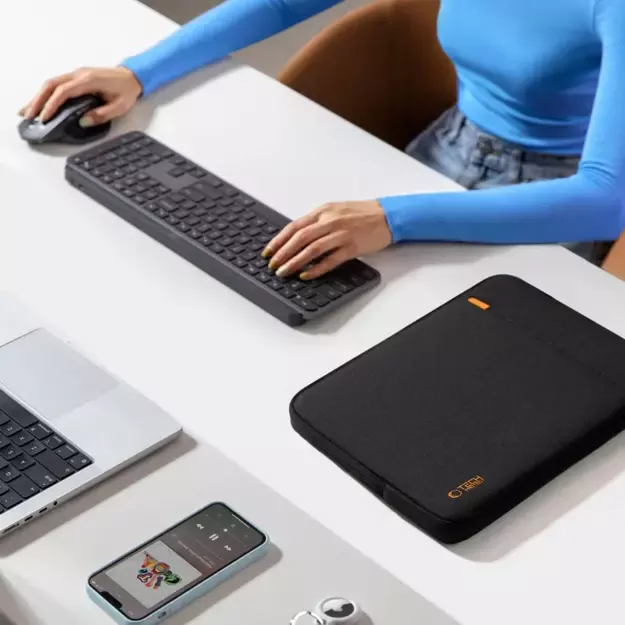 Tech-Protect Defender Laptop and Tablet Bag 11-13&quot  - Black 8