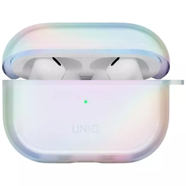 Uniq Iridescia Case for AirPods Pro 2 Hang Case - Holo White 1