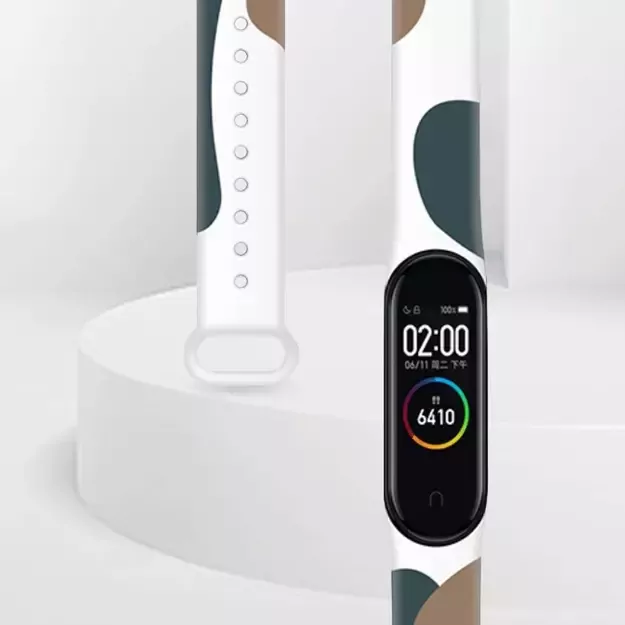 Strap Moro band for Xiaomi Mi Band 5 / 6 silicone strap watch bracelet pattern 6 7
