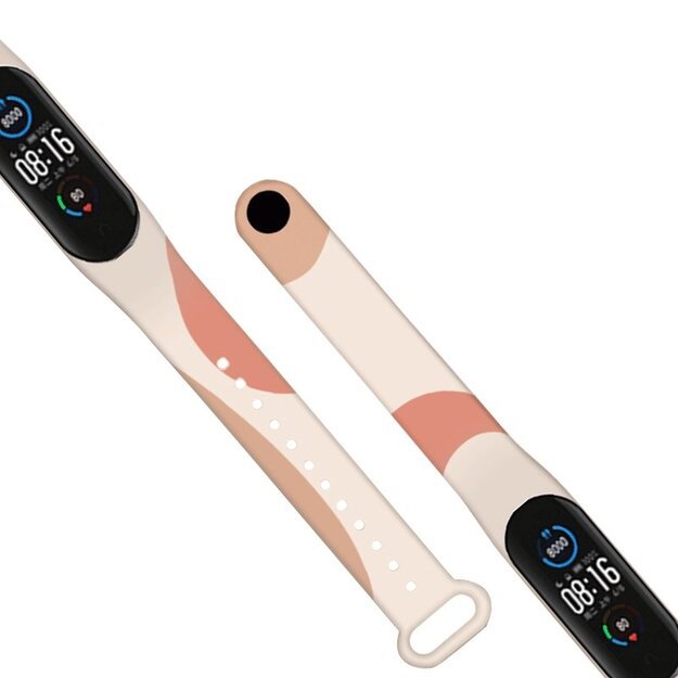 Strap Moro band for Xiaomi Mi Band 5 / 6 silicone strap watch bracelet pattern 6 2