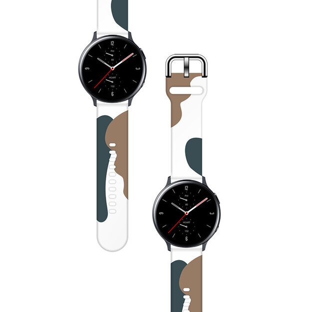 Strap Moro for Samsung Galaxy Watch 45 / 46 / 47 mm silicone bracelet watch band - pattern 1 1
