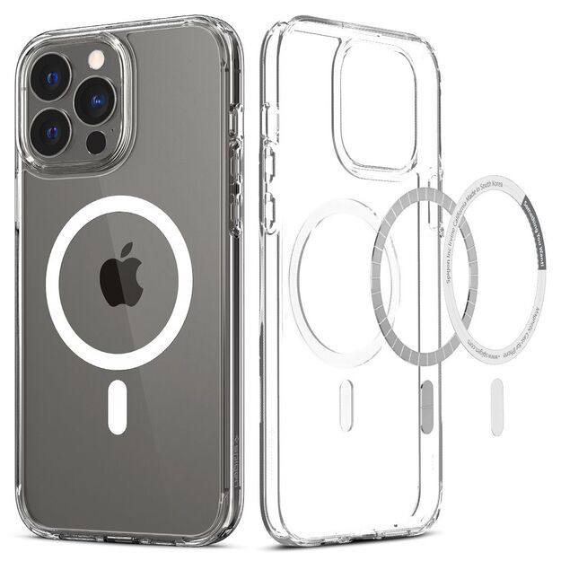 Spigen Ultra Hybrid Mag Case with MagSafe for iPhone 13 Pro Max - White 11
