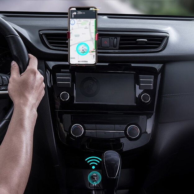 Baseus BA01 Bluetooth 5.0 audio receiver cable AUX jack audio adapter black (CABA01-01) 11