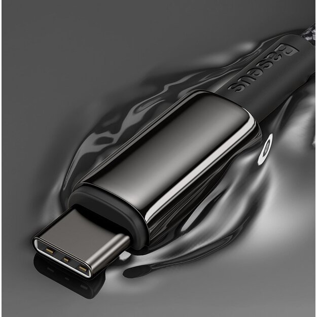 Baseus CATWJ-A01 USB-C - USB-C PD QC cable 100W 5A 480Mb/s 2m - black 7