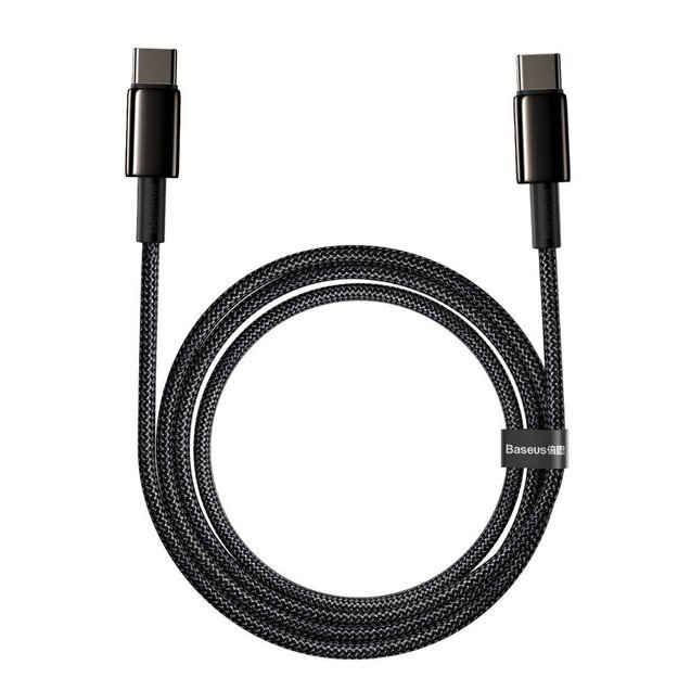 Baseus CATWJ-A01 USB-C - USB-C PD QC cable 100W 5A 480Mb/s 2m - black 13