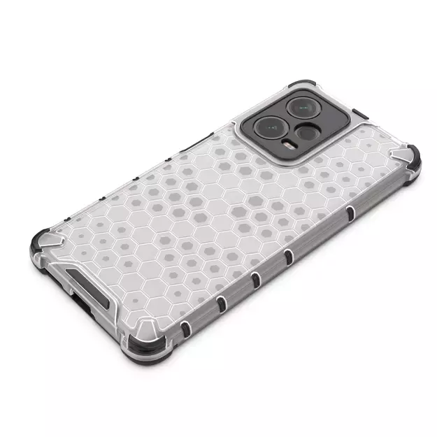 Honeycomb case for Xiaomi Redmi Note 12 Pro+ armored hybrid cover black 5