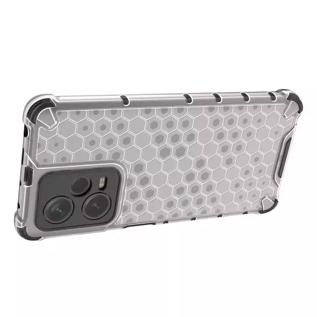 Honeycomb case for Xiaomi Redmi Note 12 Pro+ armored hybrid cover black 15