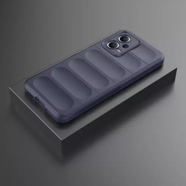 Magic Shield Case for Xiaomi Redmi Note 12 5G / Poco X5 5G Flexible Armor Case Blue 18