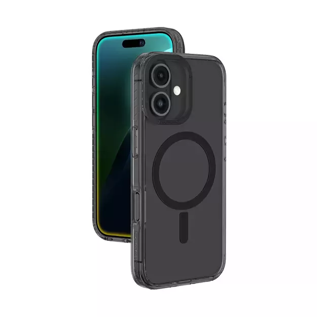 AmazingThing Titan Pro Mag Case with Magnetic Ring for iPhone 16 Plus - Black