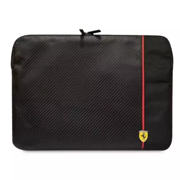 Ferrari Carbon&amp Smooth case for a 14&quot  laptop - black