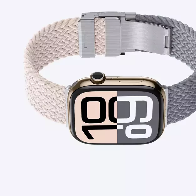 AmazingThing Blend Band Apple Watch 42mm 2-Pack - Pink-Gray/Pink 11